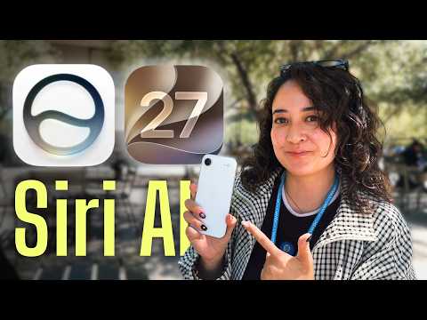実機でテスト！Siri AIってどんな感じ？👀