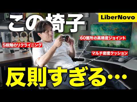 【LiberNovo Omni SEレビュー】座り心地が圧倒的に違うオフィスチェア！長時間座っている人で腰がだるくなる人は要チェック！
