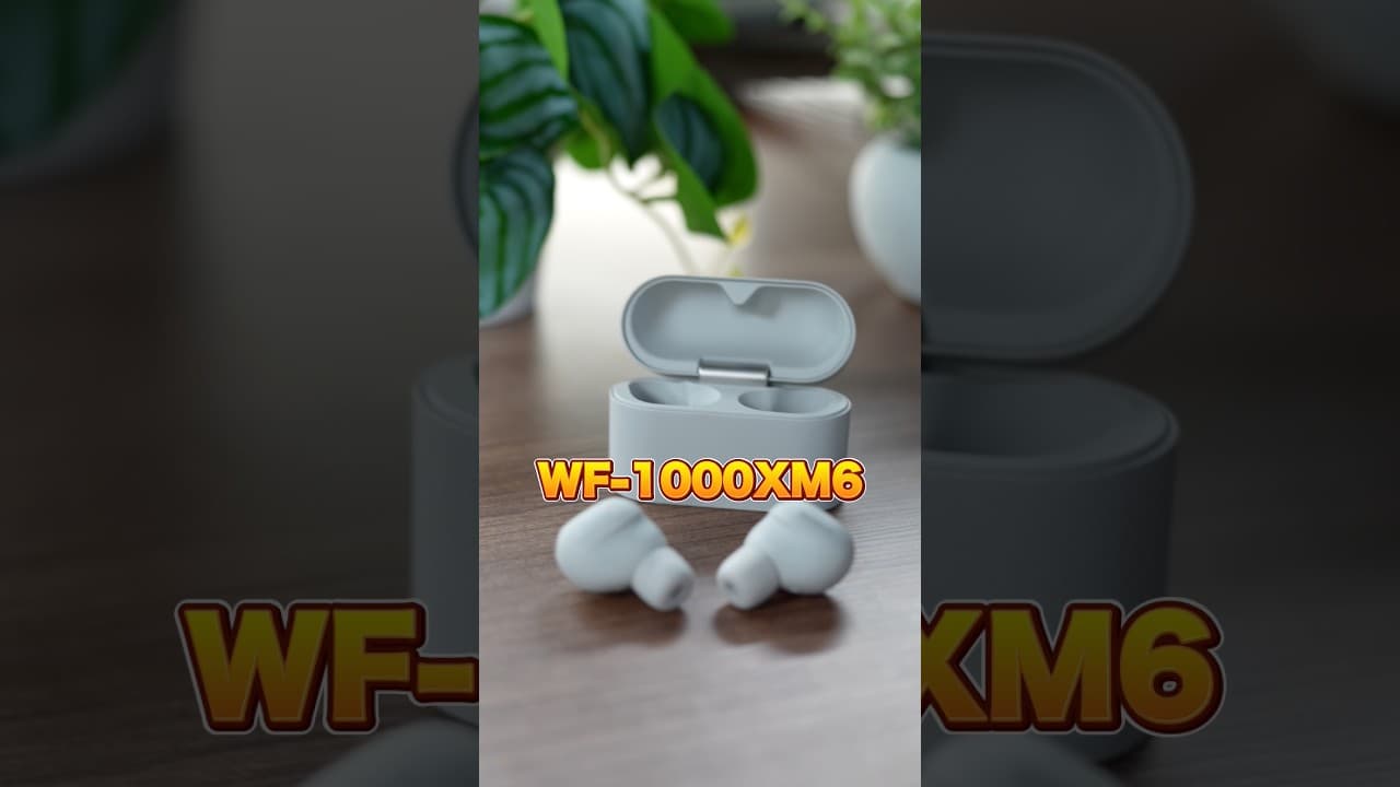 ソニーから新しく登場したワイヤレスイヤホンのWF-1000XM6をレビュー！良かった点と微妙に感じたところをお伝えします #WF1000XM6 #ワイヤレスイヤホン #ノイキャン #イヤホン #pr