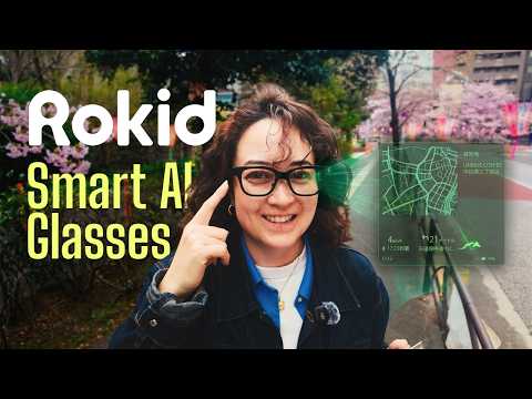 RokidスマートAIグラスを試してみた！49gの相棒🤓