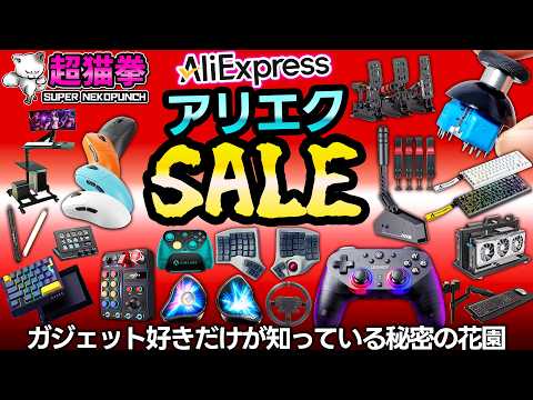 アリエクセール！激安あります、ガジェット好きは知っている... [AliExpress][超猫拳]