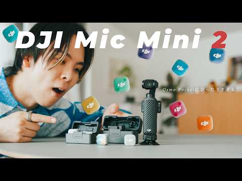 【単品5,000円以下】Osmo Pocket 4に最高に合うマイクが出てしまった…！ | DJI Mic Mini 2