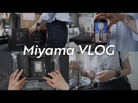 vlog - 人生初の自作PCに挑戦！ 🖥️ 🔧 / サクサク組み立て……からの、配線に大苦戦 / 作業のご褒美は美術館と映画館で / アンドリュー・ワイエスとマリオを堪能 🍄……など