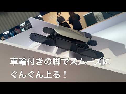 ロボット掃除機、スイスイと階段を上ってキレイに！
