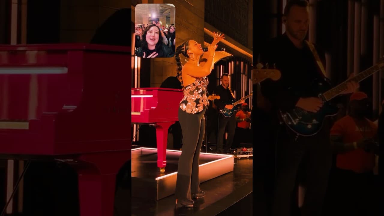 Apple 50周年記念サプライズコンサート！ Aliicia Keys