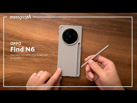 【先行レビュー】ペン対応で折り目ゼロ、世界最薄級でカメラ最強の折りたたみスマホ「OPPO Find N6」が日本発売決定したので試してみた結果…