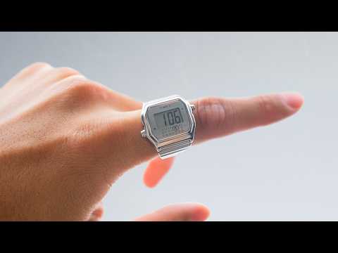 WHOOP Fitbit…ウェアラブルで手首が空いていない人に見てほしい、指時計は次の選択肢かも｜TIMEX × マルジェラ T80 Ring Watch