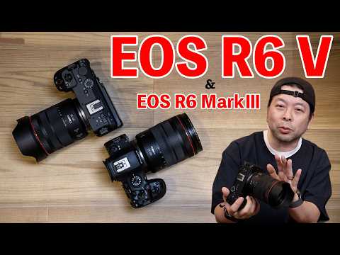 【カメラ】EOS R6V レビュー！Canon本気のブイログカメラ！