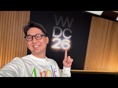 Appleに招待されたVlog!WWDCに現地参加してきた!