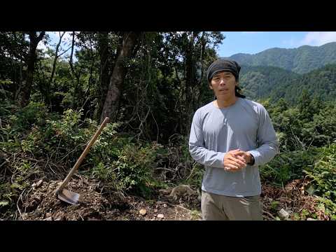 山の開拓始めました
