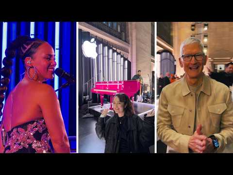 🍎Apple 創立50周年🎂ニューヨークで極秘コンサートに潜入！👀