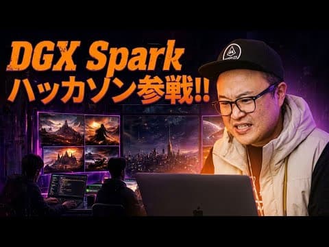 【緊急参戦】日本初のDGX Sparkハッカソンに参加してみました！ ep3152