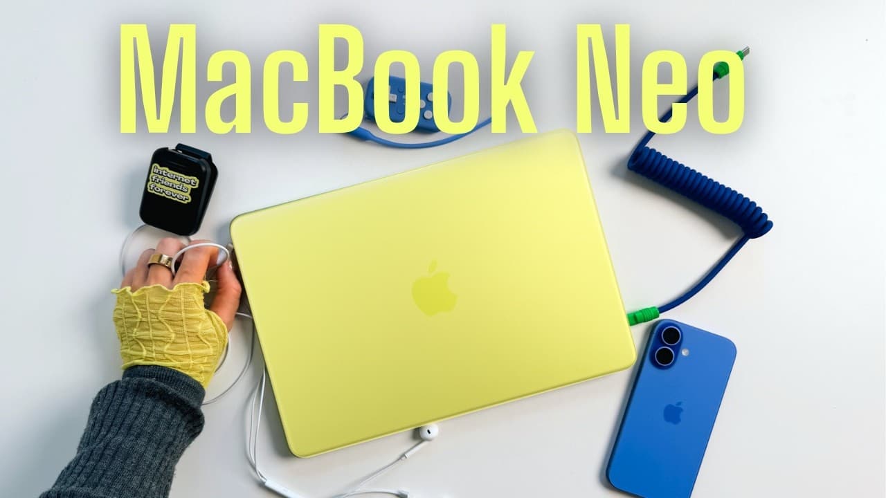 【先行レビュー】新型MacBook Neoが価格以上にすごかった🤯