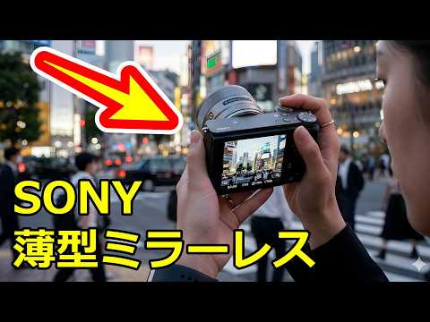 【速報】ソニーが5月以降に薄型のミラーレスを発売する