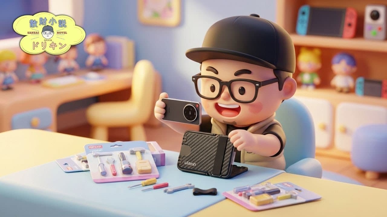 え？これ物撮り最強カメラ？！ライカスマホで撮るウォレット型マグセーフスタンド開封 ep3077