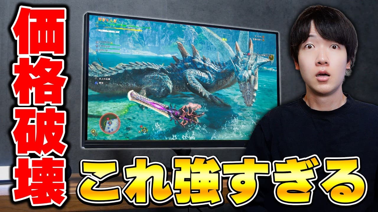 【コスパ最強】24.5インチWQHDの最高傑作、今モニター買うならこれ一択です。