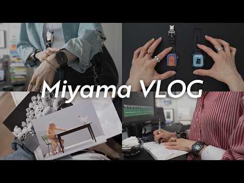 vlog - 仕事も趣味もトレーニングも全力なフリーランスの3日間 with HUAWEI WATCH FIT 5 Pro / デスクにかじりつく日々👩🏻‍💻 / 隙を見て美術館と映画館へ逃避行