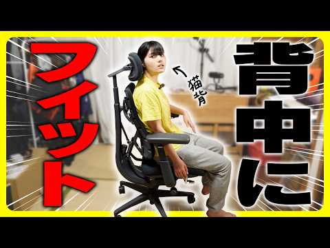猫背でもフィットした！電動オフィスチェア「LiberNovo Omni」